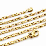 Collana - 18 carati Oro giallo - Made in Italy - Handmade