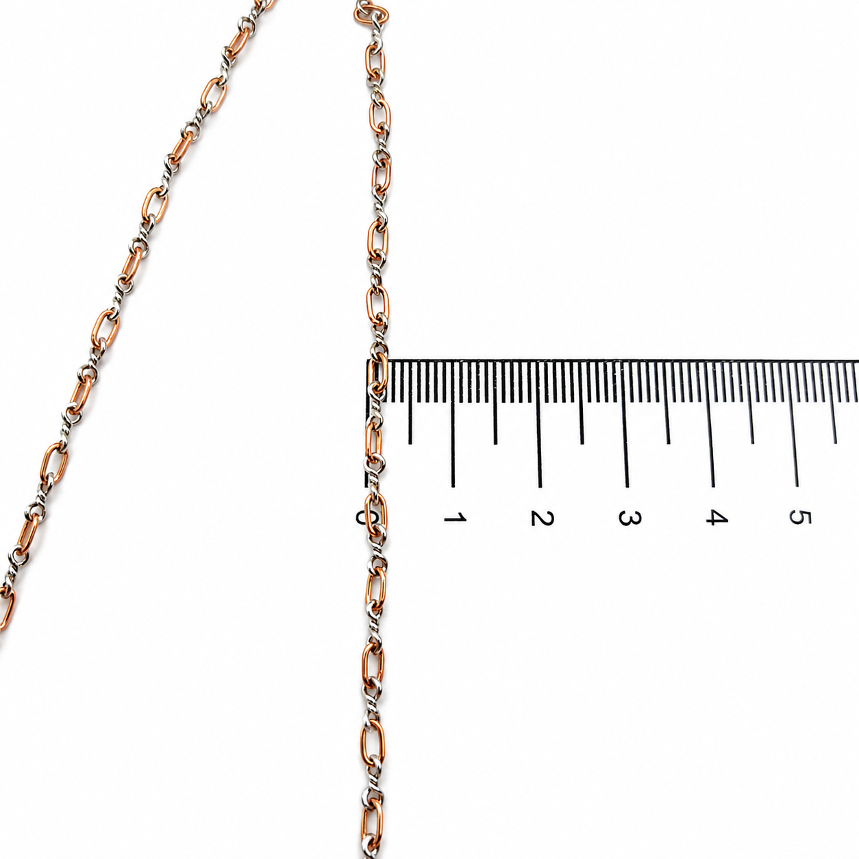 Collana - 18 carati Oro bianco, Oro rosa - Made in Italy - Handmade