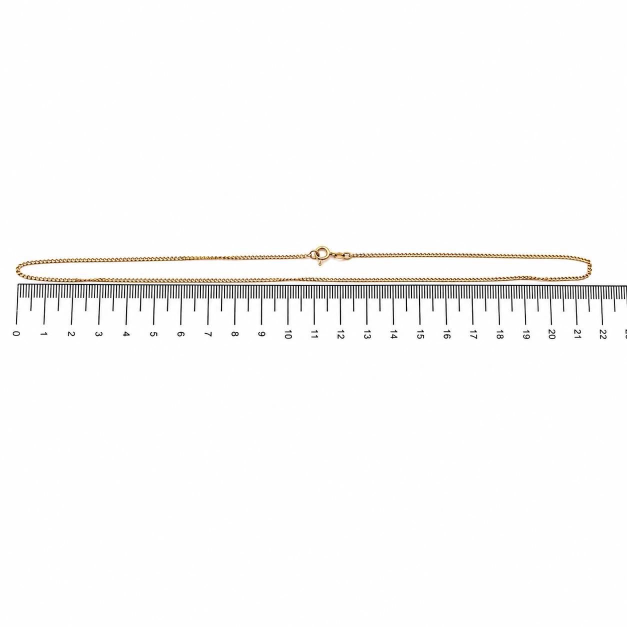 Collana - 18 carati Oro  Giallo - Made in Italy - Handmade