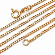 Collana - 18 carati Oro  Giallo - Made in Italy - Handmade