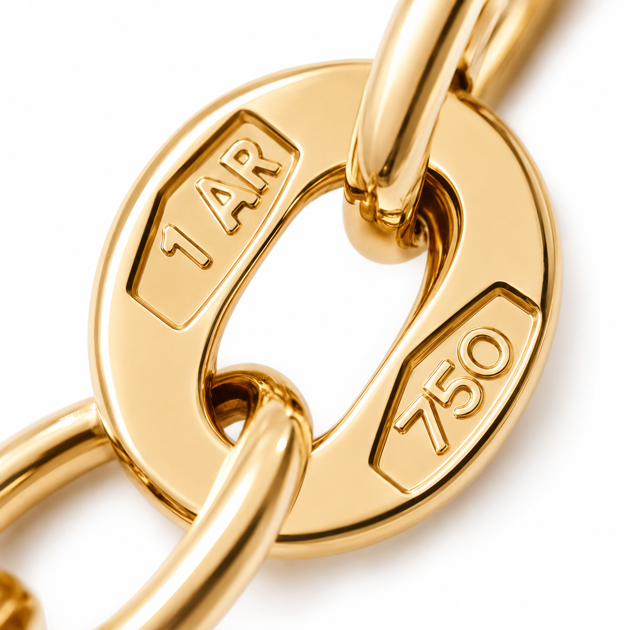 Collana - 18 carati Oro giallo - Made in Italy - Handmade