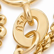 Collana - 18 carati Oro giallo - Made in Italy - Handmade