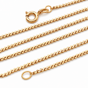 Collana - 18 carati Oro giallo - Made in Italy - Handmade