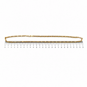 Collana - 18 carati Oro giallo - Made in Italy - Handmade