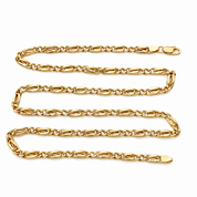 Collana - 18 carati Oro giallo - Made in Italy - Handmade
