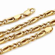 Collana - 18 carati Oro giallo - Made in Italy - Handmade