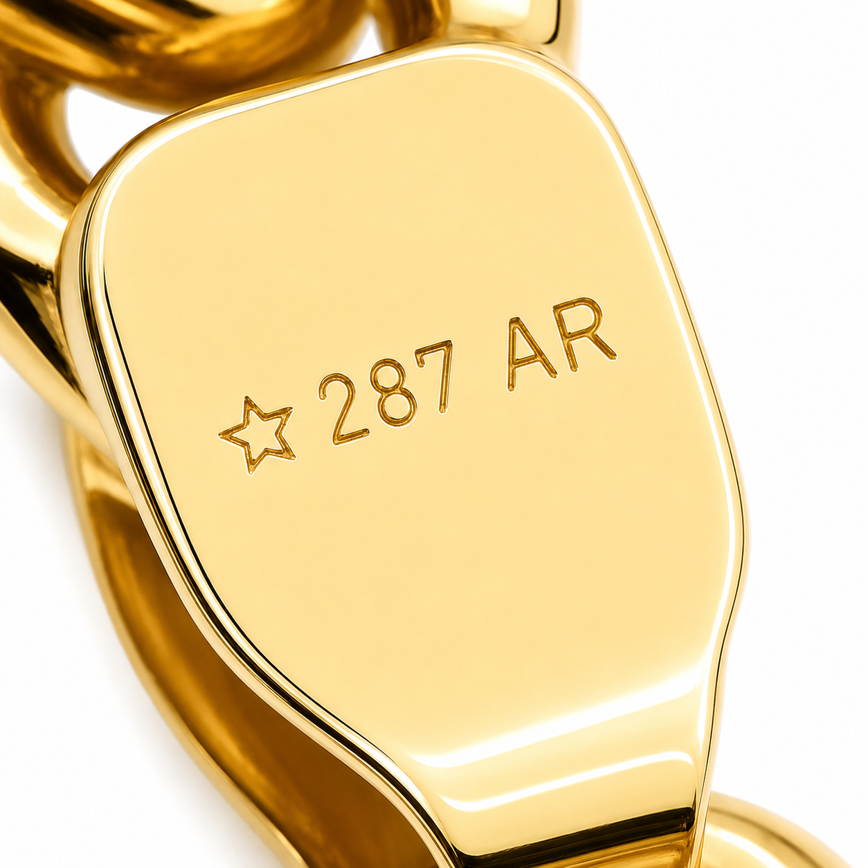 Collana - 18 carati Oro giallo - Made in Italy - Handmade