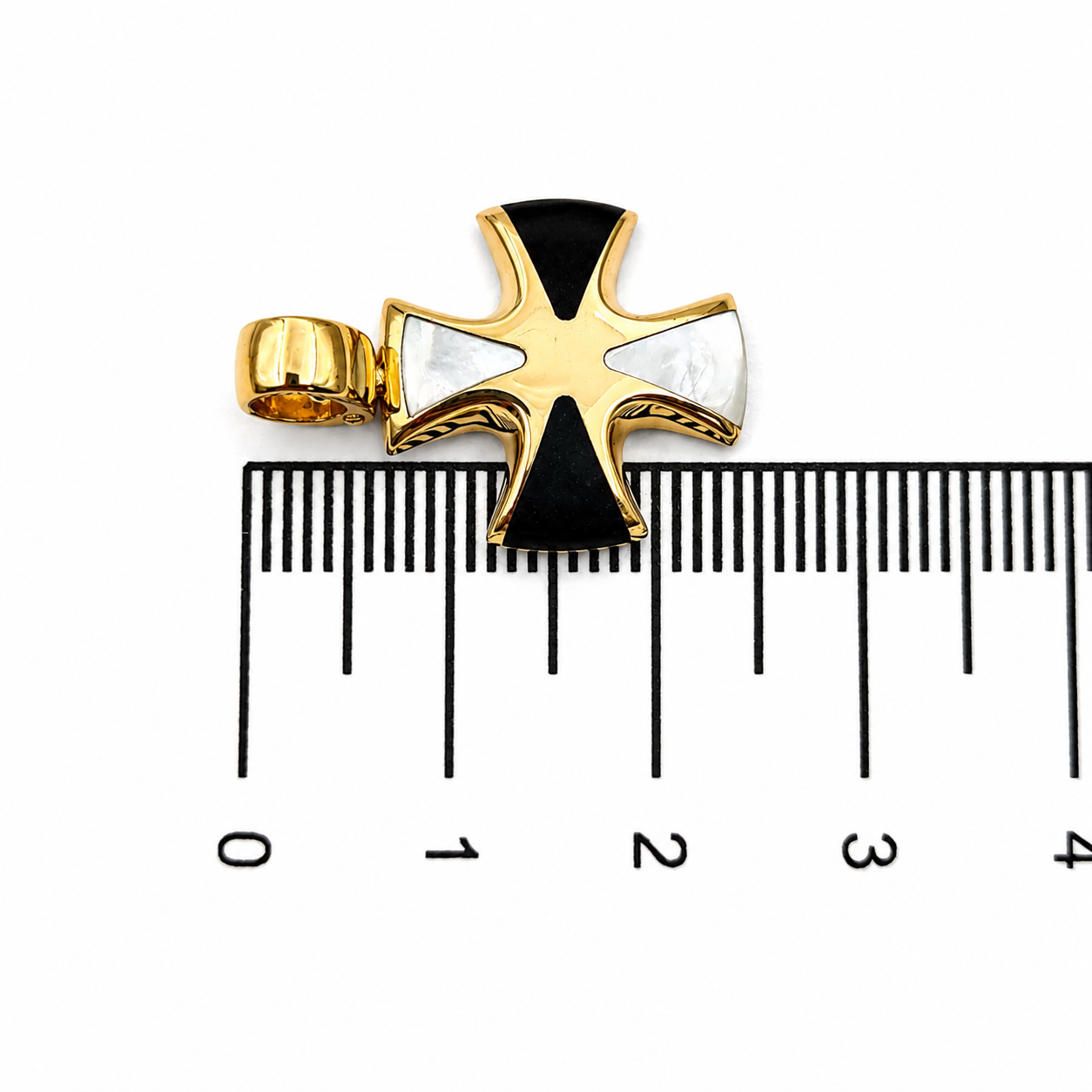 Ciondolo - 18 carati Oro giallo - Made in Italy - Handmade