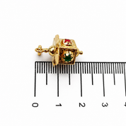Ciondolo - 18 carati Oro giallo - Made in Italy - Handmade