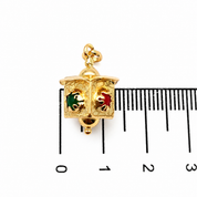 Ciondolo - 18 carati Oro giallo - Made in Italy - Handmade