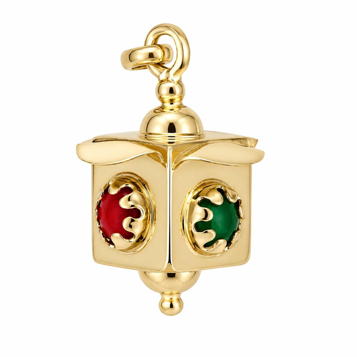 Ciondolo - 18 carati Oro giallo - Made in Italy - Handmade