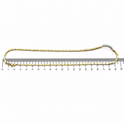 Collana - 18 carati Oro bianco, Oro giallo - 0.25ct. tw. Diamante (Naturale) - Made in Italy
