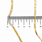 Collana - 18 carati Oro bianco, Oro giallo - 0.25ct. tw. Diamante (Naturale) - Made in Italy