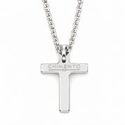 Collana con ciondolo - 18 carati Oro bianco - 0.165ct. tw. Diamante (Naturale) - Made in Italy - Handmade
