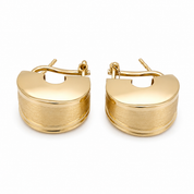 Orecchini - 18 carati Oro giallo - Made in Italy - Handmade