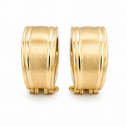 Orecchini - 18 carati Oro giallo - Made in Italy - Handmade