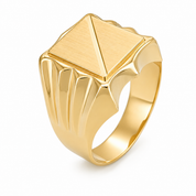 Anello - 18 carati Oro giallo - Made in Italy - Handmade