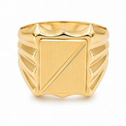 Anello - 18 carati Oro giallo - Made in Italy - Handmade