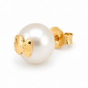 Orecchini - 18 carati Oro giallo - Perla - Made in Italy - Handmade