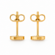 Orecchini - 18 carati Oro giallo - Made in Italy - Handmade