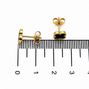 Orecchini - 18 carati Oro giallo - Made in Italy - Handmade
