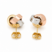 Orecchini - 18 carati Oro giallo, Oro bianco, Oro rosa - Made in Italy - Handmade