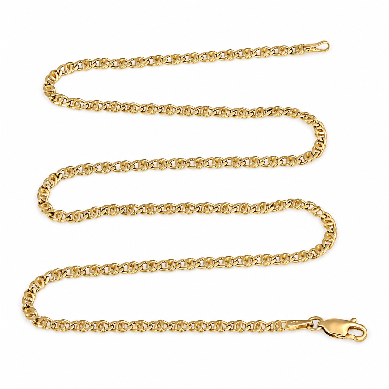Collana - 18 carati Oro giallo - Made in Italy - Handmade