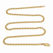 Collana - 18 carati Oro giallo - Made in Italy - Handmade