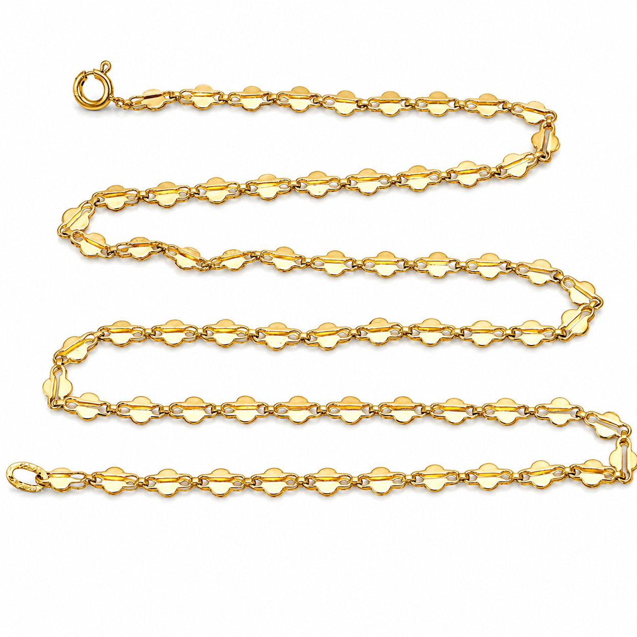 Collana - 18 carati Oro giallo - Made in Italy - Handmade