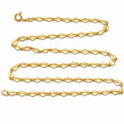 Collana - 18 carati Oro giallo - Made in Italy - Handmade