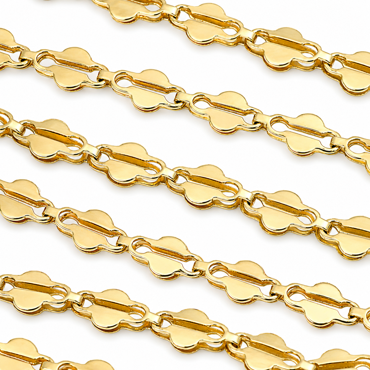 Collana - 18 carati Oro giallo - Made in Italy - Handmade