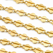 Collana - 18 carati Oro giallo - Made in Italy - Handmade