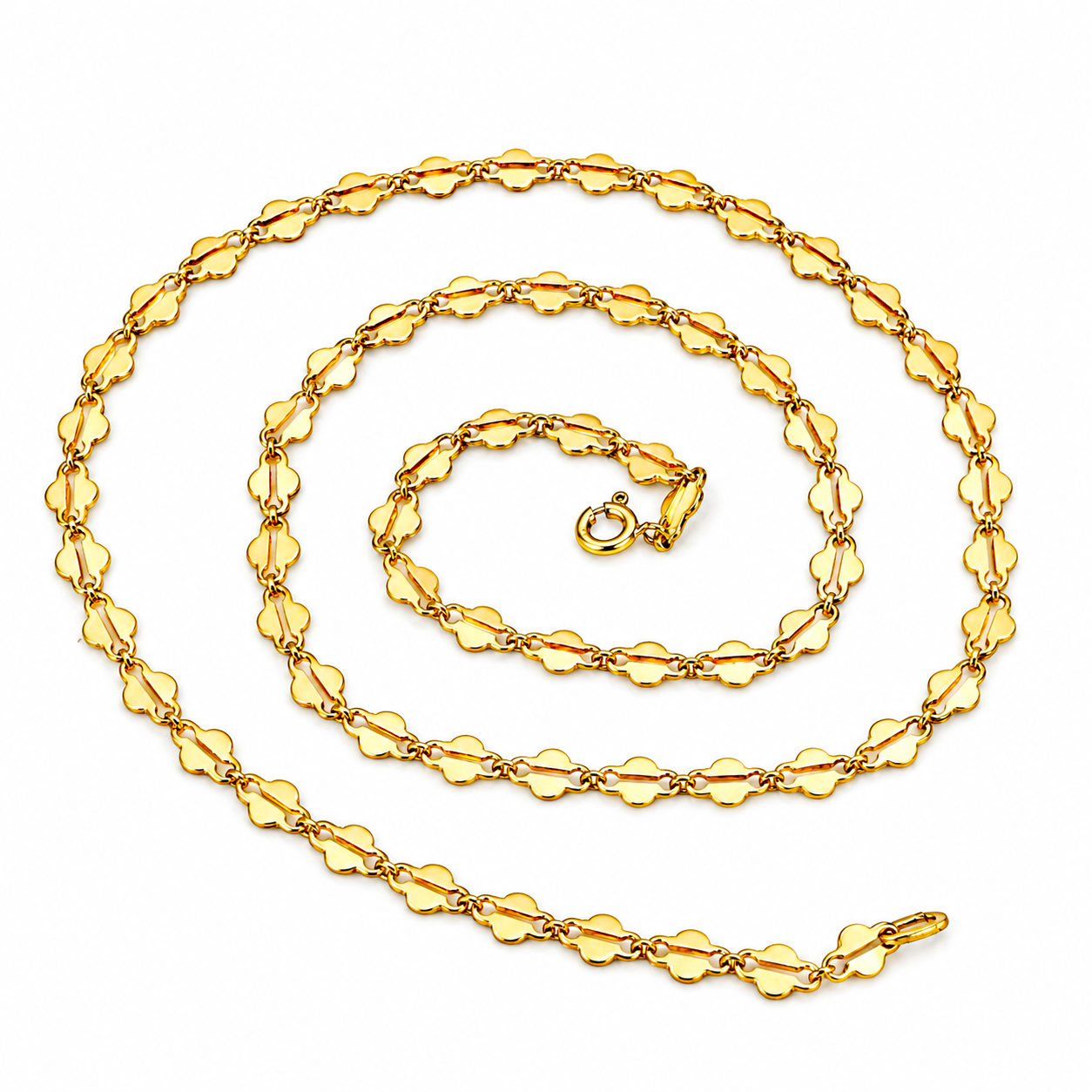 Collana - 18 carati Oro giallo - Made in Italy - Handmade