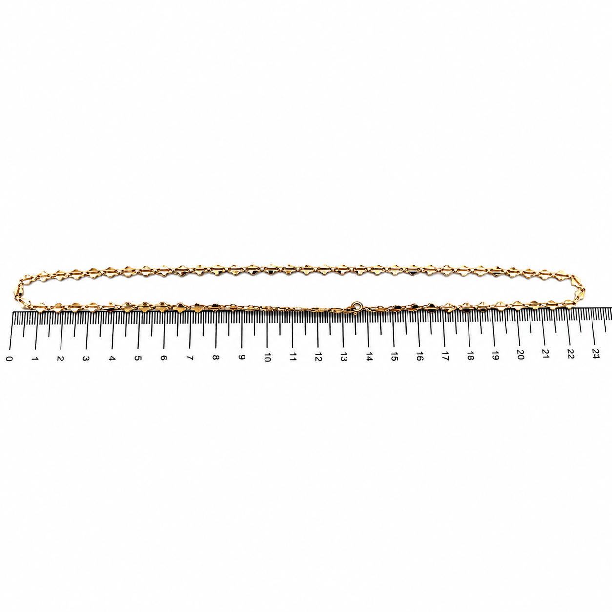 Collana - 18 carati Oro giallo - Made in Italy - Handmade