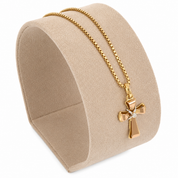Collana con ciondolo - 18 carati Oro bianco, Oro giallo, Oro rosa - 0.02ct. tw. Diamante (Naturale) - Made in Italy - Handmade