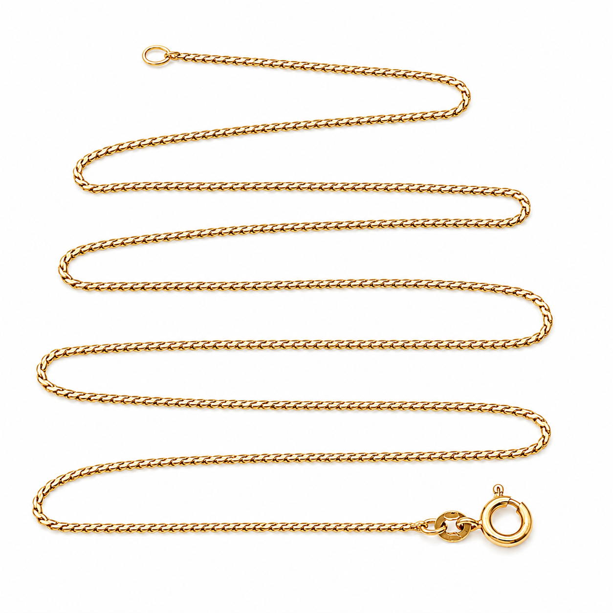 Collana - 18 carati Oro giallo - Made in Italy - Handmade