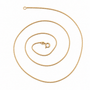 Collana - 18 carati Oro giallo - Made in Italy - Handmade