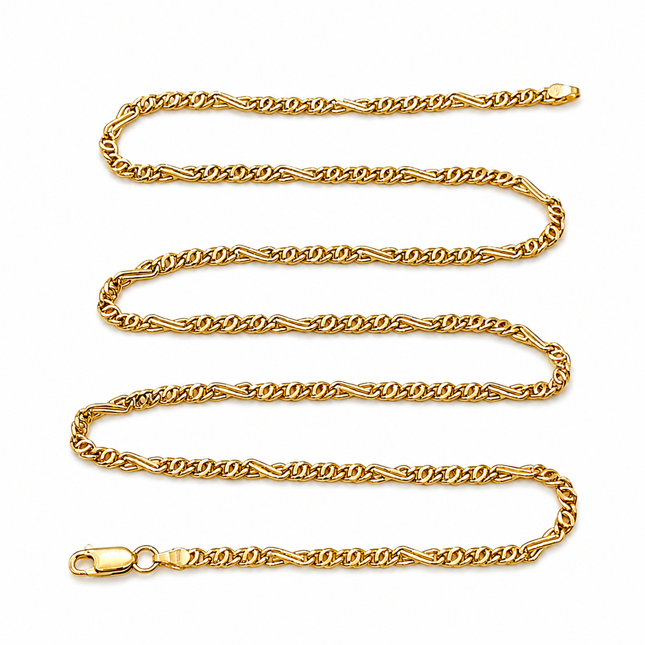 Collana - 18 carati Oro giallo - Made in Italy - Handmade