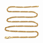 Collana - 18 carati Oro giallo - Made in Italy - Handmade