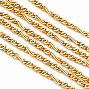 Collana - 18 carati Oro giallo - Made in Italy - Handmade