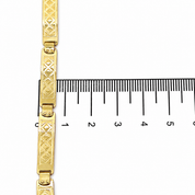 Bracciale - 18 carati Oro giallo - Made in Italy - Handmade