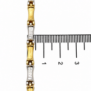 Bracciale - 18 carati Oro giallo, Oro bianco - Made in Italy - Handmade