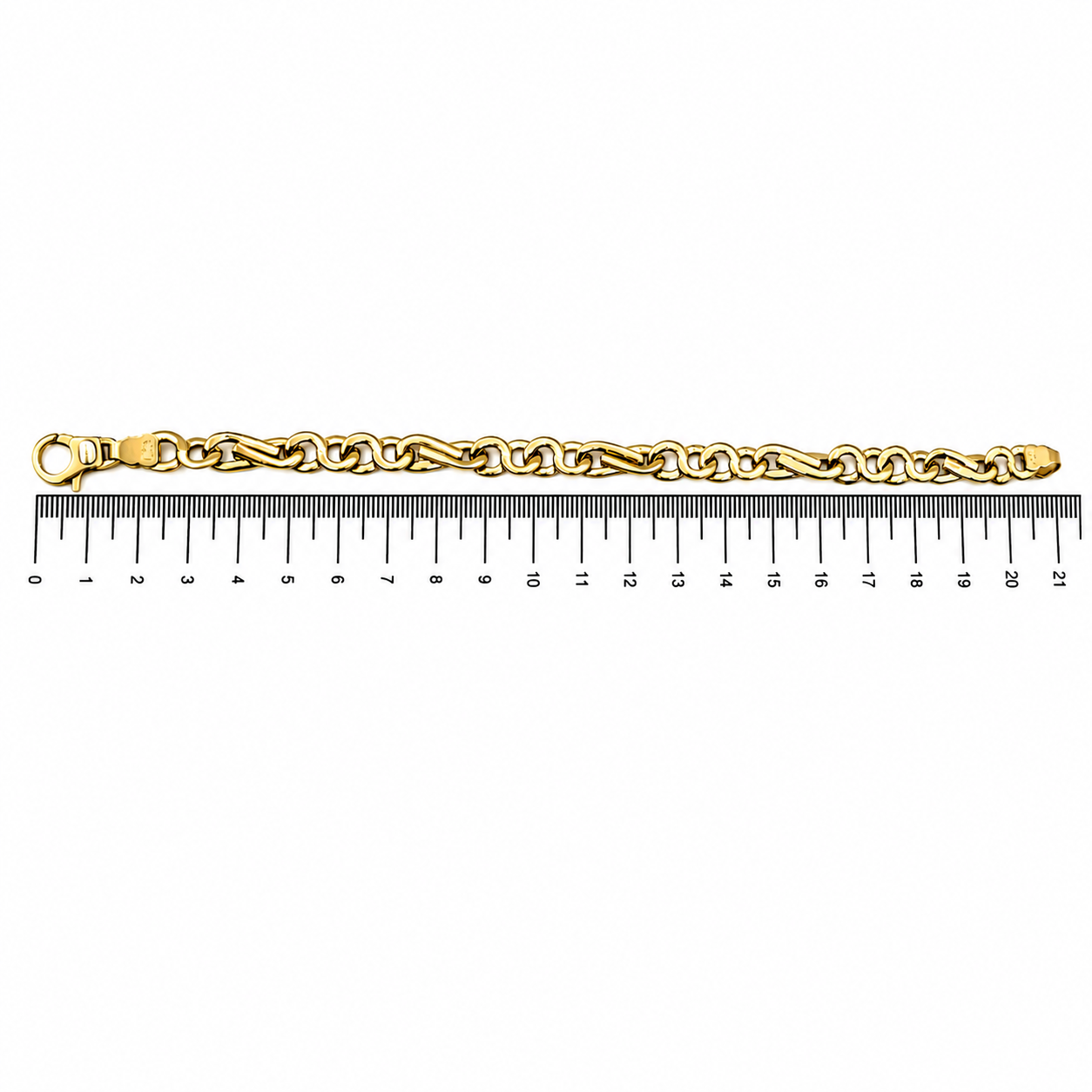 Bracciale - 18 carati Oro giallo - Made in Italy - Handmade
