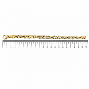 Bracciale - 18 carati Oro giallo - Made in Italy - Handmade