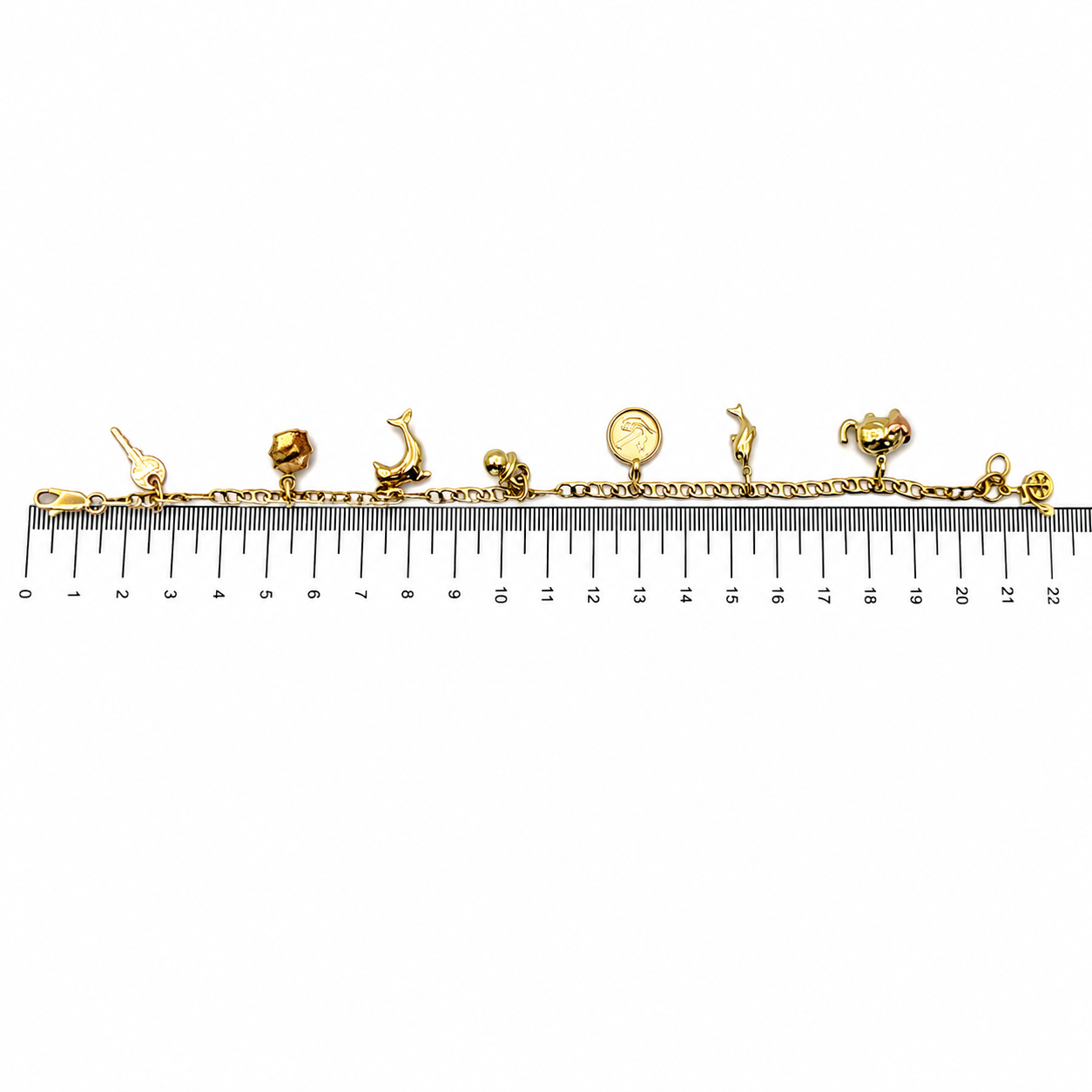 Bracciale - 18 carati Oro giallo - Made in Italy - Handmade