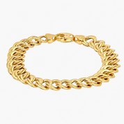 Bracciale - 18 carati Oro giallo - Made in Italy - Handmade