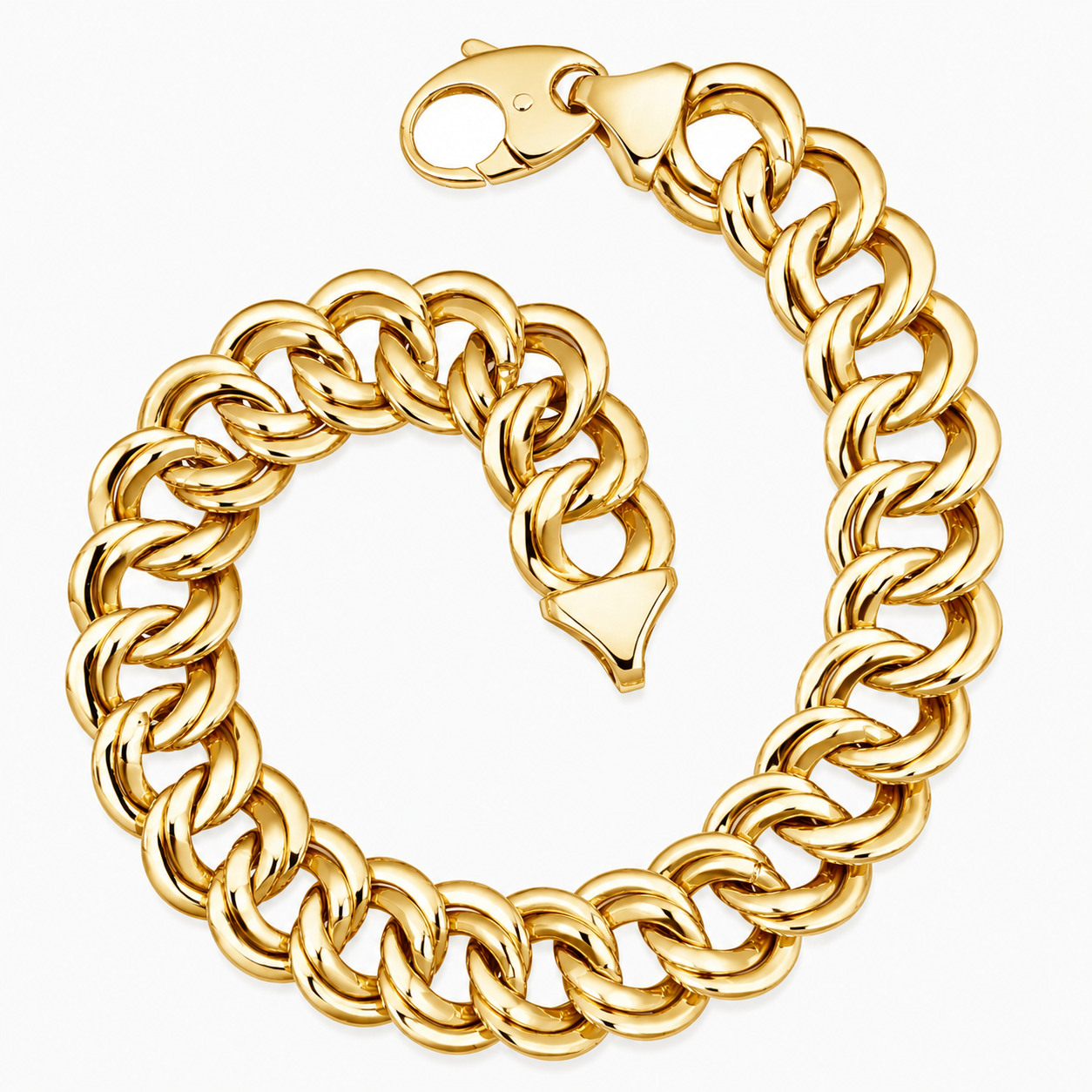 Bracciale - 18 carati Oro giallo - Made in Italy - Handmade