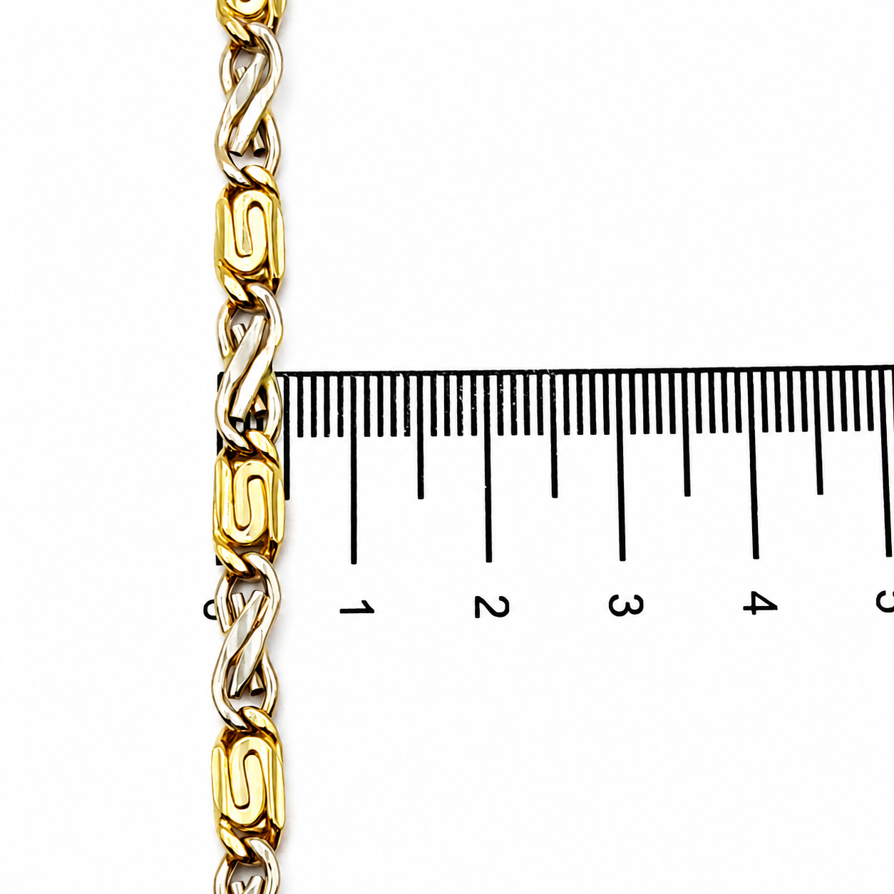 Bracciale - 18 carati Oro giallo, Oro bianco - Made in Italy - Handmade