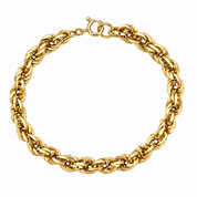 Bracciale - 18 carati Oro giallo - Made in Italy - Handmade