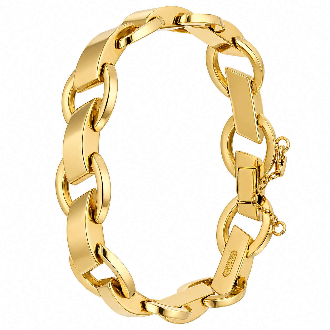 Bracciale - 18 carati Oro giallo - Made in Italy - Handmade